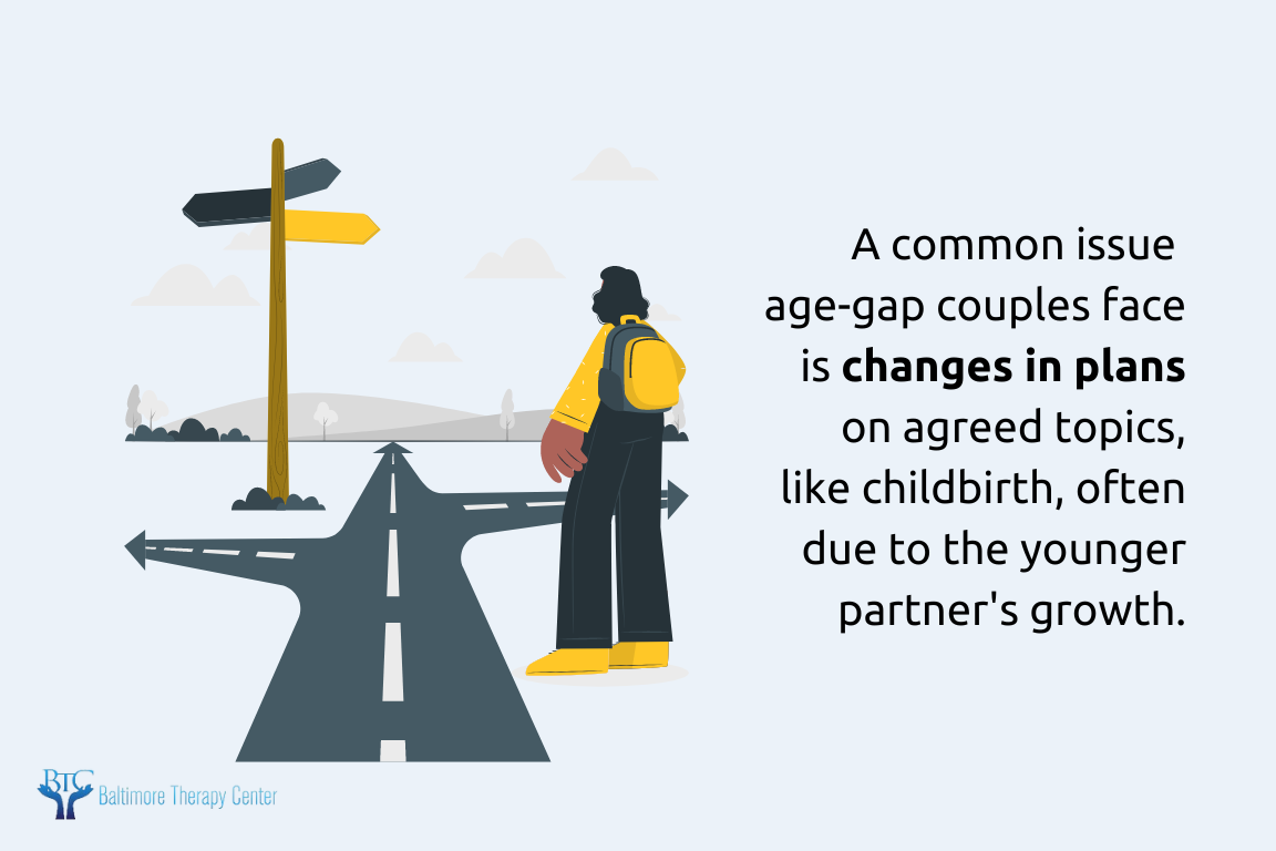 change in plans age gap relationship problem